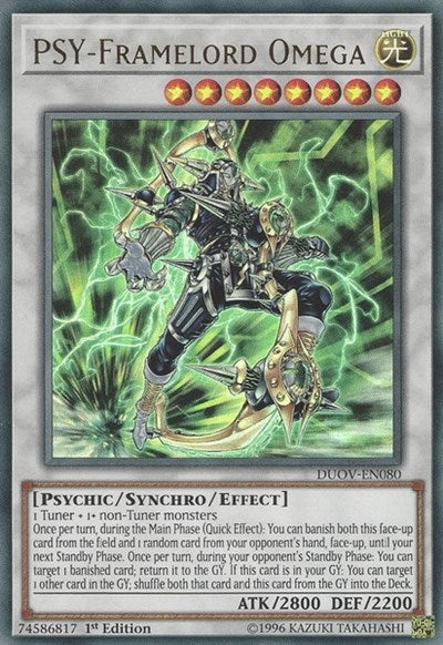 PSY-Framelord Omega [DUOV-EN080] Ultra Rare | Good Games Morley