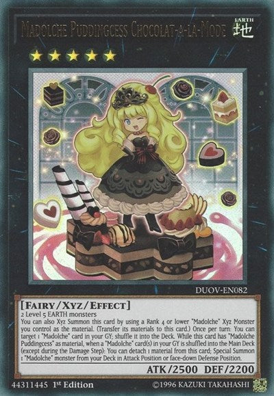 Madolche Puddingcess Chocolat-a-la-Mode [DUOV-EN082] Ultra Rare | Good Games Morley