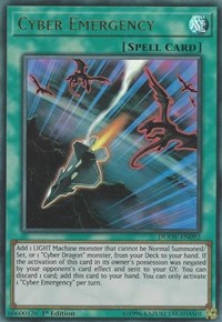 Cyber Emergency [DUOV-EN092] Ultra Rare | Good Games Morley
