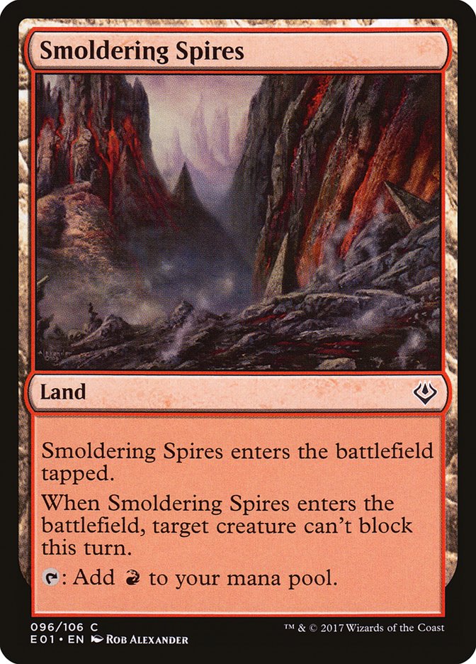 Smoldering Spires [Archenemy: Nicol Bolas] | Good Games Morley