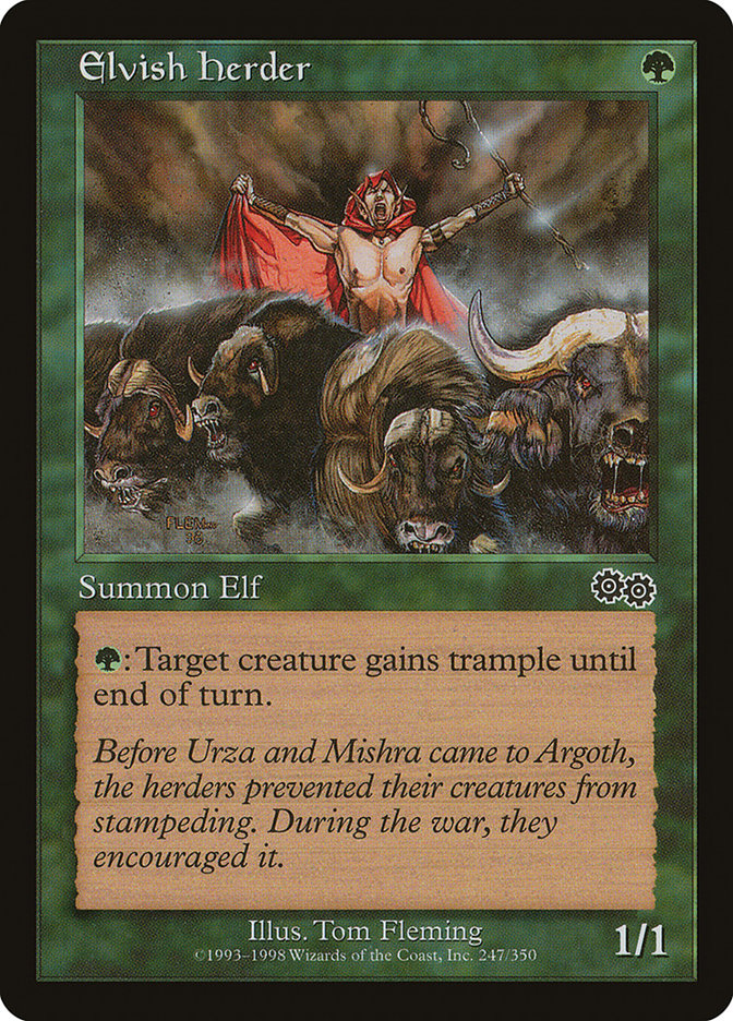 Elvish Herder [Urza's Saga] | Good Games Morley