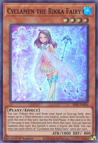 Cyclamen the Rikka Fairy [SESL-EN016] Super Rare | Good Games Morley