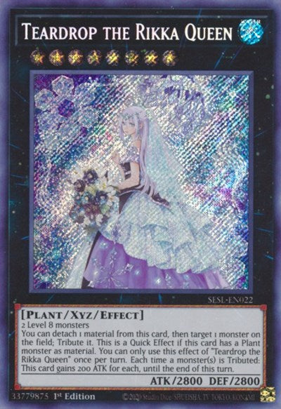 Teardrop the Rikka Queen [SESL-EN022] Secret Rare | Good Games Morley