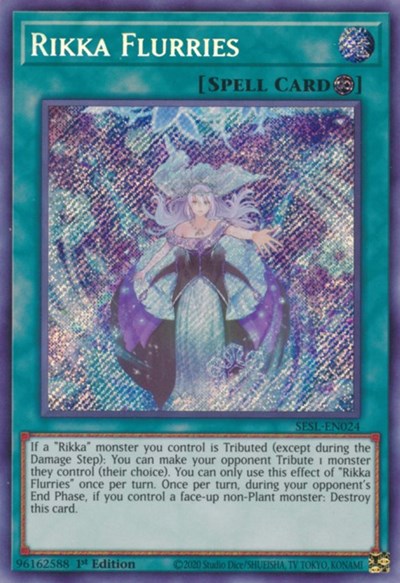 Rikka Flurries [SESL-EN024] Secret Rare | Good Games Morley