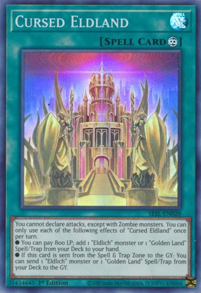 Cursed Eldland [SESL-EN028] Super Rare | Good Games Morley
