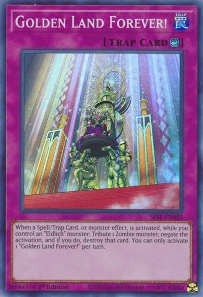 Golden Land Forever! [SESL-EN035] Super Rare | Good Games Morley