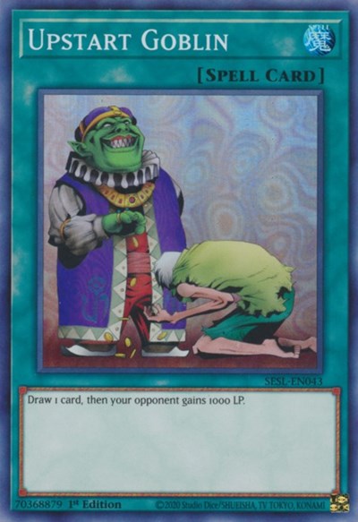 Upstart Goblin [SESL-EN043] Super Rare | Good Games Morley