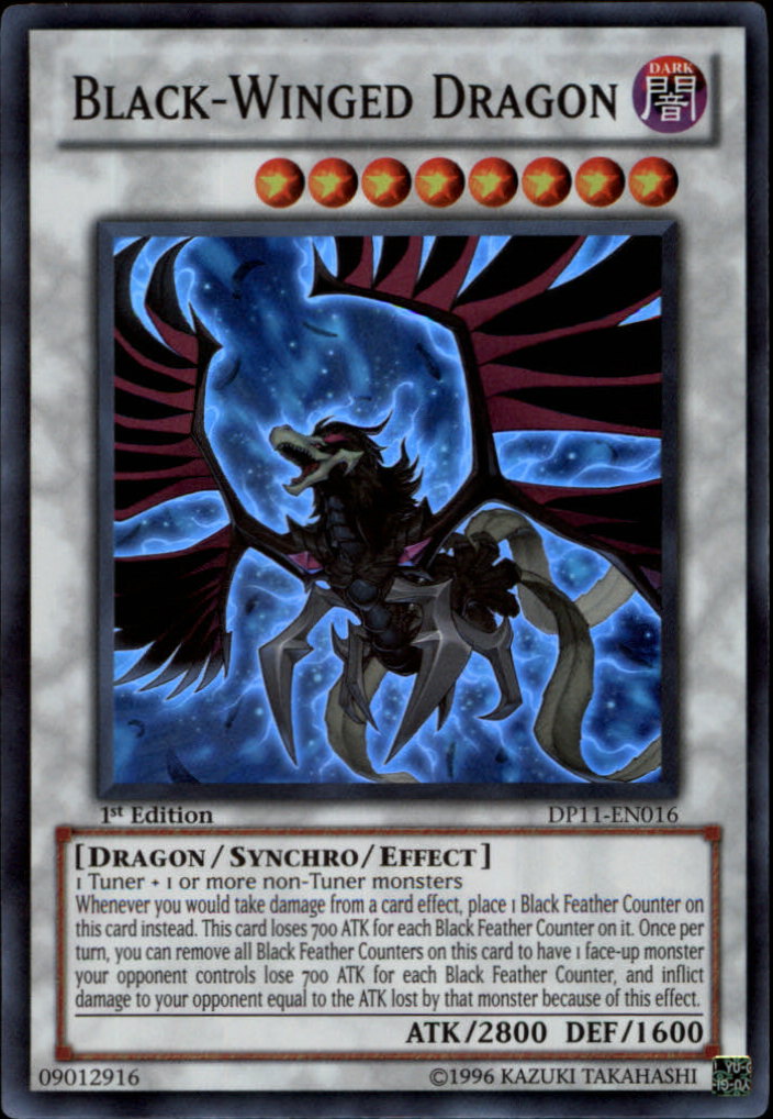 Black-Winged Dragon [DP11-EN016] Super Rare | Good Games Morley