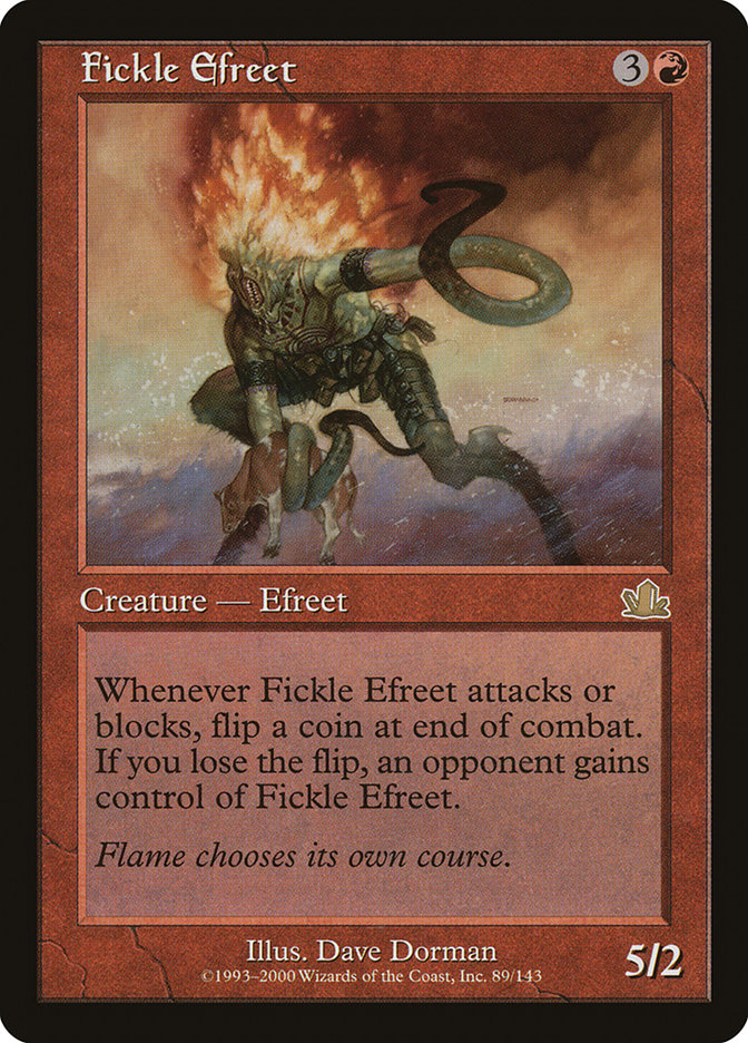 Fickle Efreet [Prophecy] | Good Games Morley