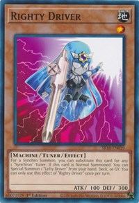 Righty Driver [SR10-EN019] Common | Good Games Morley