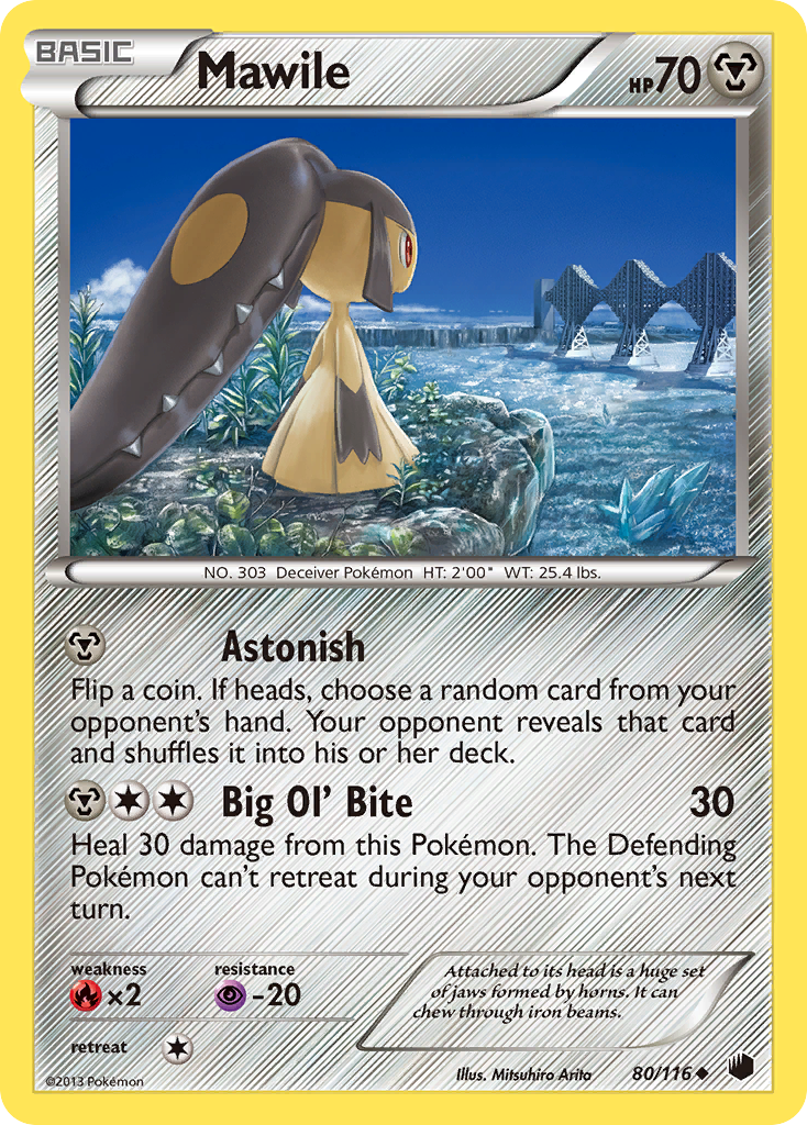 Mawile (80/116) [Black & White: Plasma Freeze] | Good Games Morley