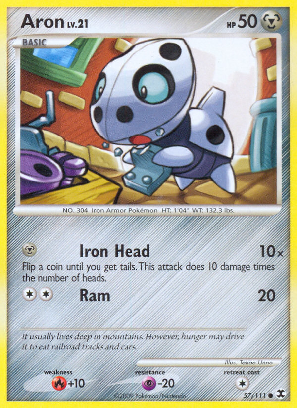 Aron (57/111) [Platinum: Rising Rivals] | Good Games Morley