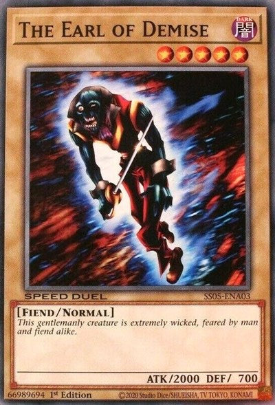 The Earl of Demise [SS05-ENA03] Common | Good Games Morley