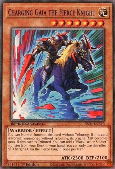 Charging Gaia the Fierce Knight [SS04-ENA10] Common | Good Games Morley