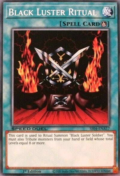 Black Luster Ritual [SS04-ENA17] Common | Good Games Morley