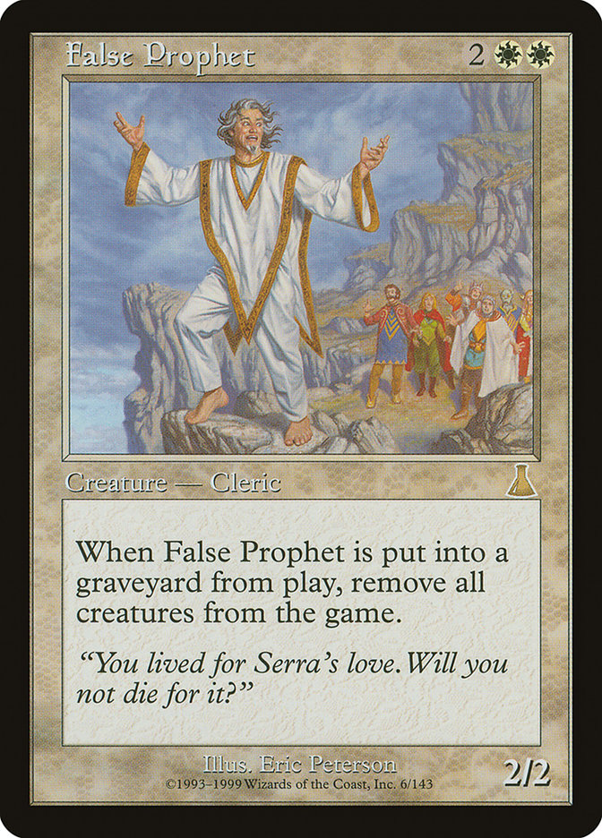 False Prophet [Urza's Destiny] | Good Games Morley