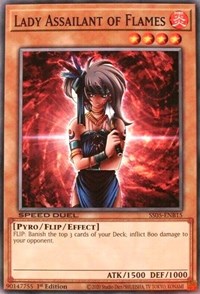 Lady Assailant of Flames [SS05-ENB15] Common | Good Games Morley