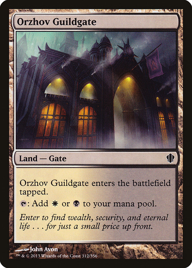 Orzhov Guildgate [Commander 2013] | Good Games Morley
