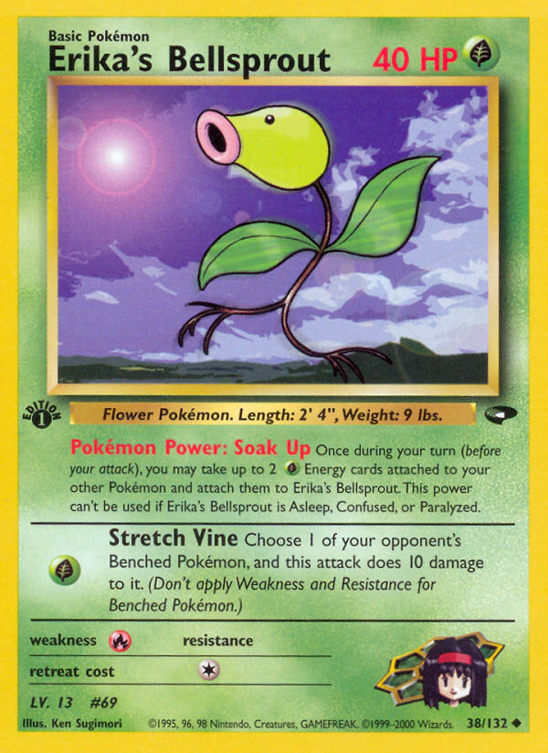 Erika's Bellsprout (38/132) [Gym Challenge 1st Edition] | Good Games Morley