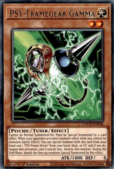 PSY-Framegear Gamma [TOCH-EN036] Rare | Good Games Morley
