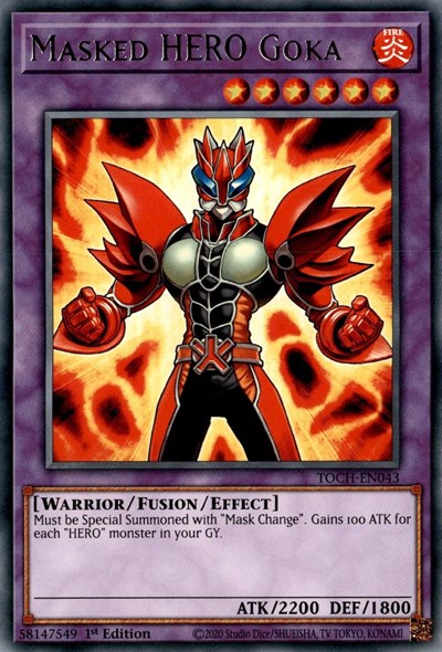 Masked HERO Goka [TOCH-EN043] Rare | Good Games Morley