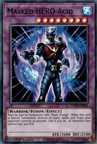 Masked HERO Acid [TOCH-EN045] Super Rare | Good Games Morley