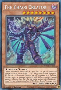The Chaos Creator (CR) [TOCH-EN006] Collector's Rare | Good Games Morley