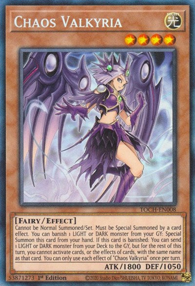 Chaos Valkyria (CR) [TOCH-EN008] Collector's Rare | Good Games Morley