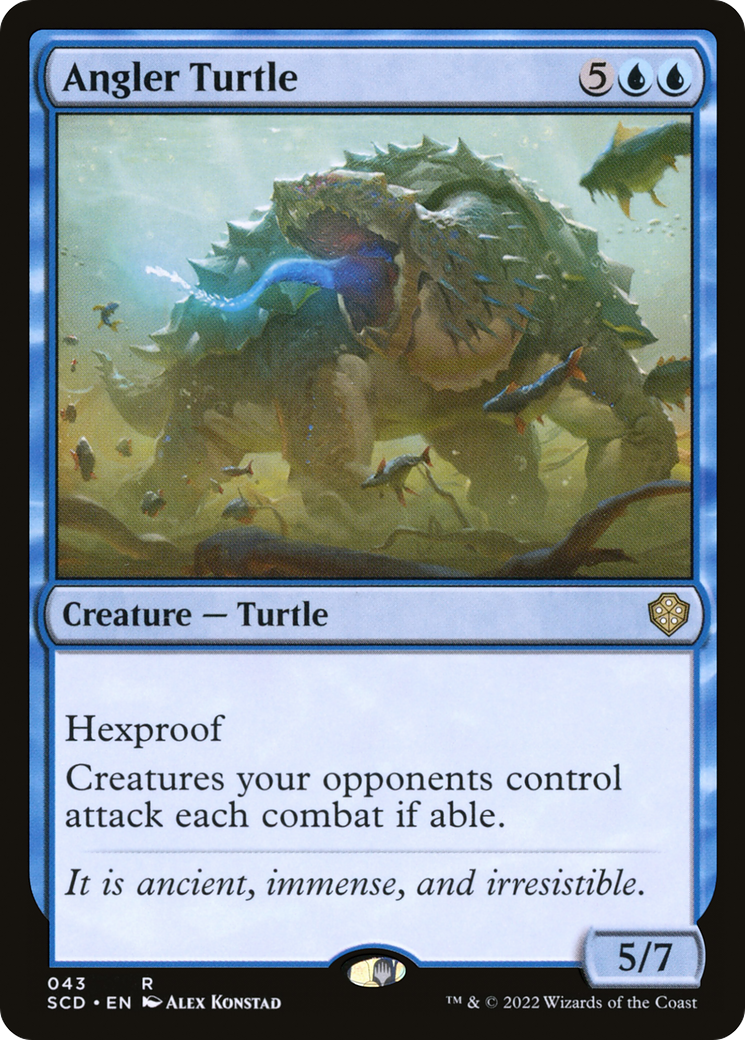 Angler Turtle [Starter Commander Decks] | Good Games Morley