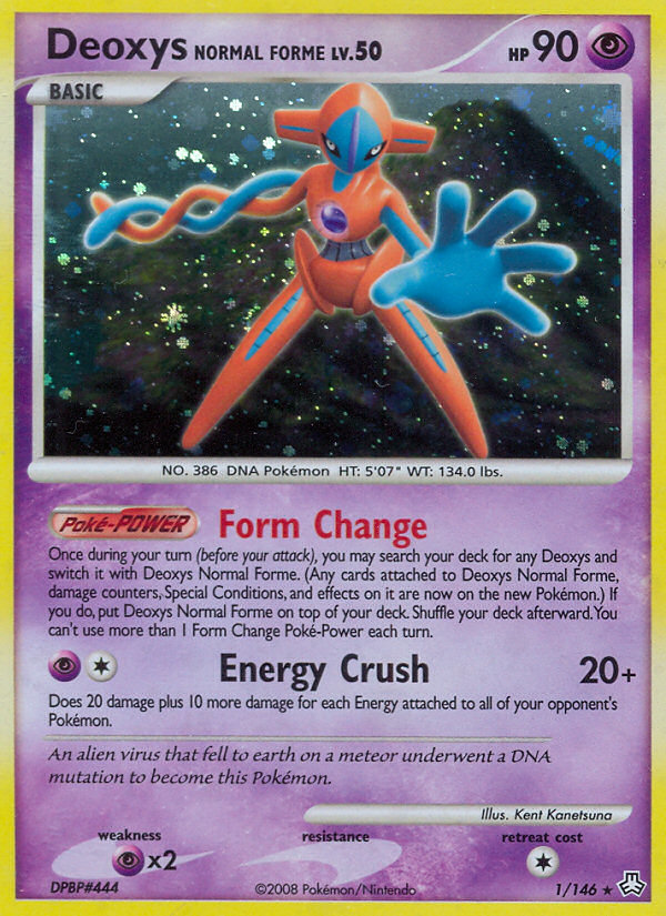 Deoxys Normal Forme (1/146) [Diamond & Pearl: Legends Awakened] | Good Games Morley