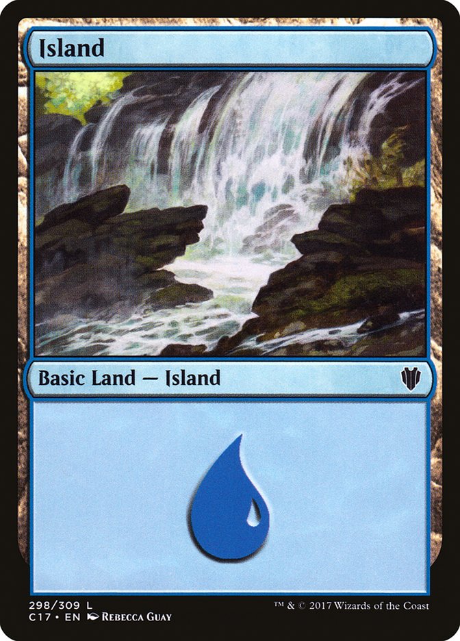 Island (298) [Commander 2017] | Good Games Morley