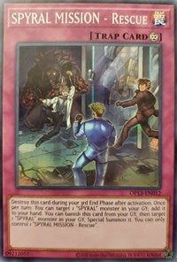 SPYRAL MISSION - Rescue [OP13-EN012] Super Rare | Good Games Morley