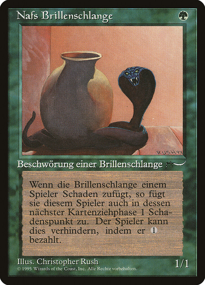 Nafs Asp (German) - "Nafs Brillenschlange" [Renaissance] | Good Games Morley