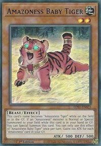Amazoness Baby Tiger (Blue) [LDS1-EN023] Ultra Rare | Good Games Morley