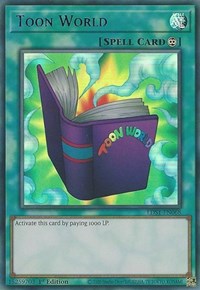 Toon World (Blue) [LDS1-EN068] Ultra Rare | Good Games Morley