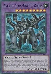 Ancient Gear Megaton Golem (Blue) [LDS1-EN088] Ultra Rare | Good Games Morley