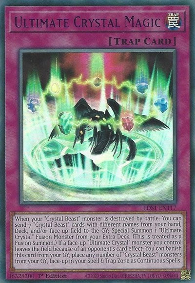 Ultimate Crystal Magic (Purple) [LDS1-EN117] Ultra Rare | Good Games Morley