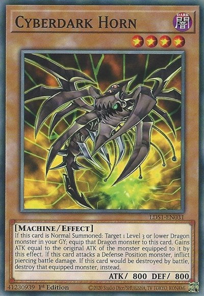 Cyberdark Horn [LDS1-EN031] Common | Good Games Morley