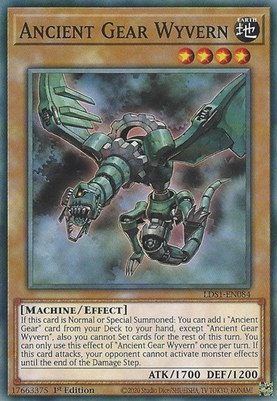 Ancient Gear Wyvern [LDS1-EN084] Common | Good Games Morley