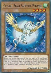 Crystal Beast Sapphire Pegasus [LDS1-EN098] Common | Good Games Morley