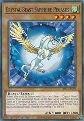 Crystal Beast Sapphire Pegasus [LDS1-EN098] Common | Good Games Morley