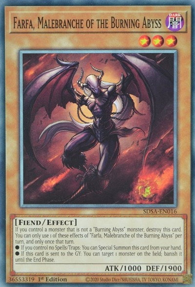 Farfa, Malebranche of the Burning Abyss [SDSA-EN016] Common | Good Games Morley