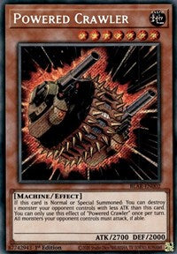 Powered Crawler [BLAR-EN002] Secret Rare | Good Games Morley