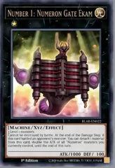 Number 1: Numeron Gate Ekam [BLAR-EN022] Ultra Rare | Good Games Morley