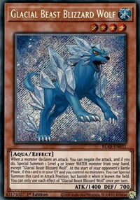 Glacial Beast Blizzard Wolf [BLAR-EN031] Secret Rare | Good Games Morley