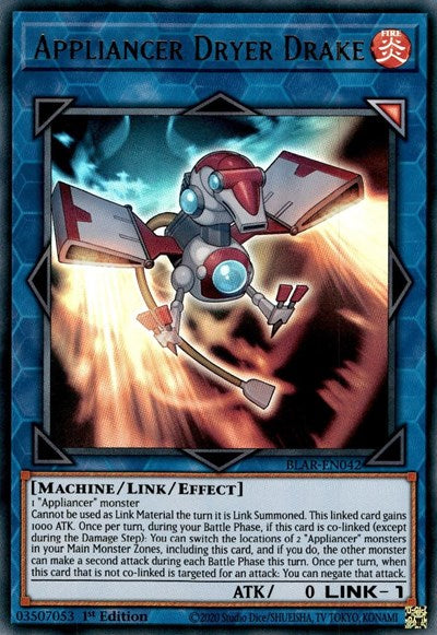 Appliancer Dryer Drake [BLAR-EN042] Ultra Rare | Good Games Morley