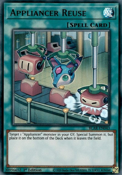 Appliancer Reuse [BLAR-EN043] Ultra Rare | Good Games Morley