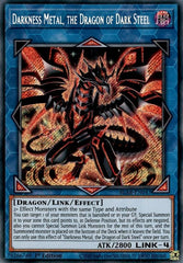 Darkness Metal, the Dragon of Dark Steel [BLAR-EN047] Secret Rare | Good Games Morley