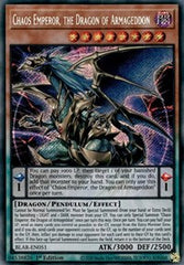 Chaos Emperor, the Dragon of Armageddon [BLAR-EN051] Secret Rare | Good Games Morley