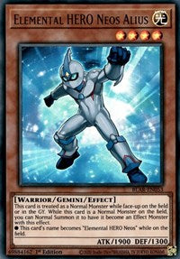 Elemental HERO Neos Alius [BLAR-EN053] Ultra Rare | Good Games Morley